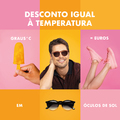 Desconto igual à Temperatura