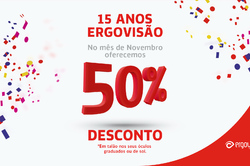 Super Campanha 15º Aniversário Ergovisão Super Campanha 15º Aniversário Ergovisão