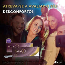 Sente algum desconforto com as suas lentes de contacto? Sente algum desconforto com as suas lentes de contacto?