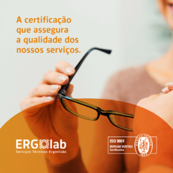 Certificação do Sistema de Gestão da Qualidade (SGQ) dos laboratórios ErgoLab Certificação do Sistema de Gestão da Qualidade (SGQ) dos laboratórios ErgoLab