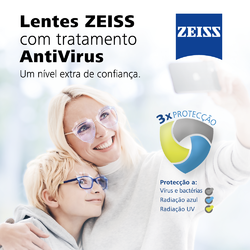 Novas Lentes ZEISS com tripla proteção Novas Lentes ZEISS com tripla proteção
